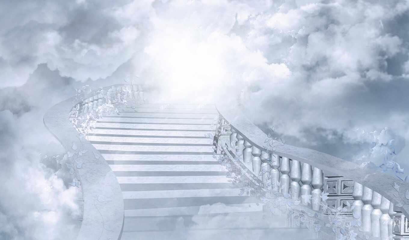 heaven, лестница, stair