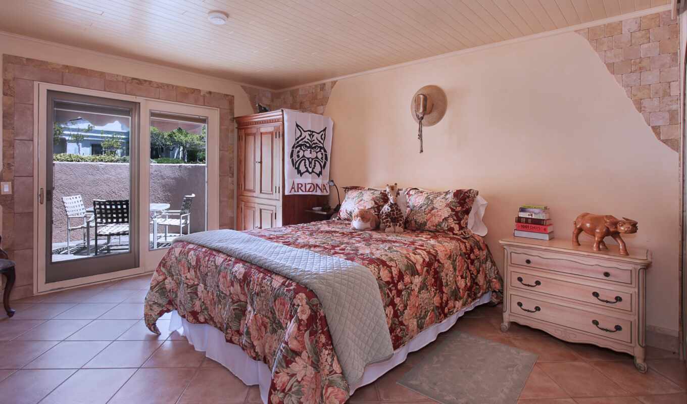 bed, interior, pink, bedroom