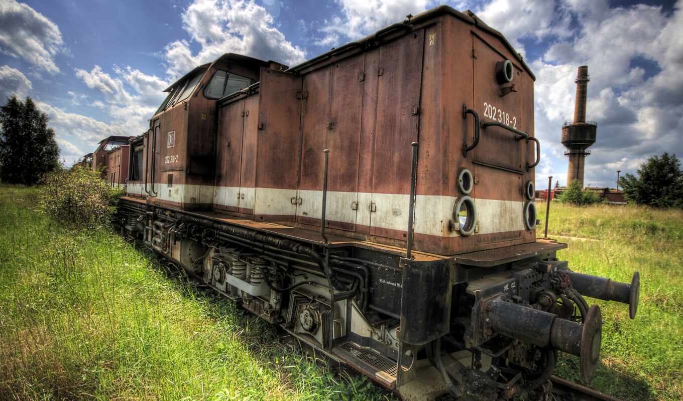 a train