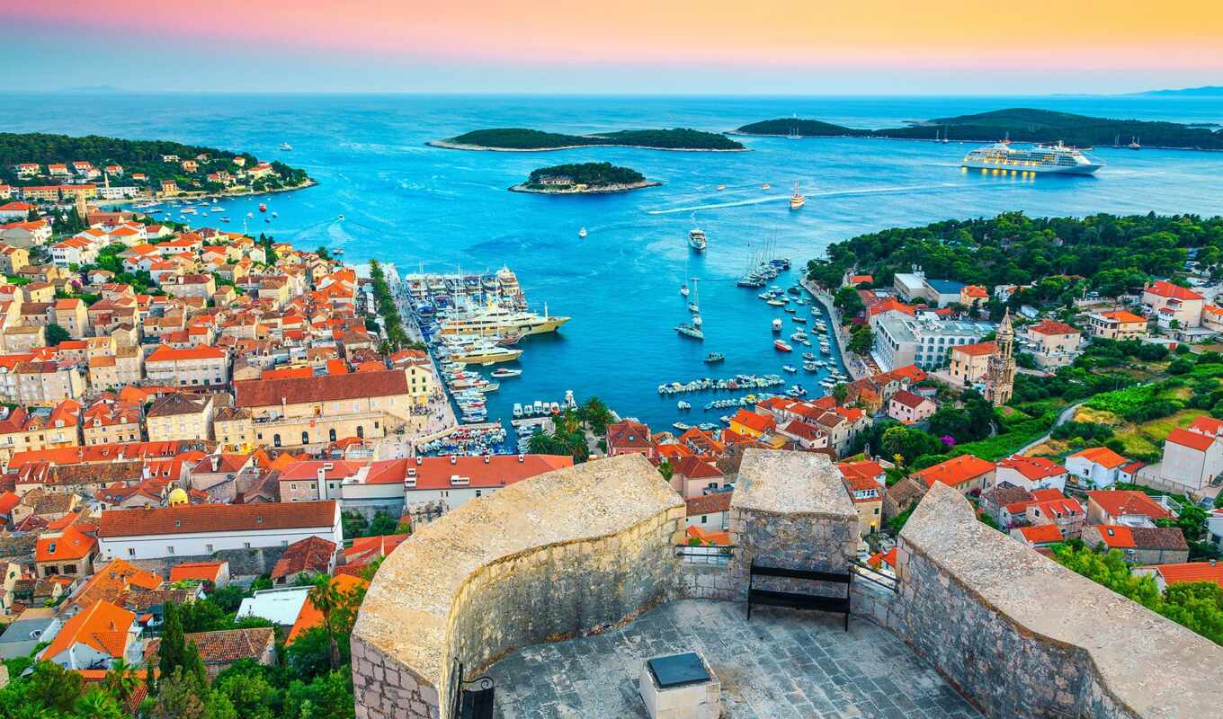 world, luxury, остров, split, наследие, travel, town, хорватия, stun, hvar
