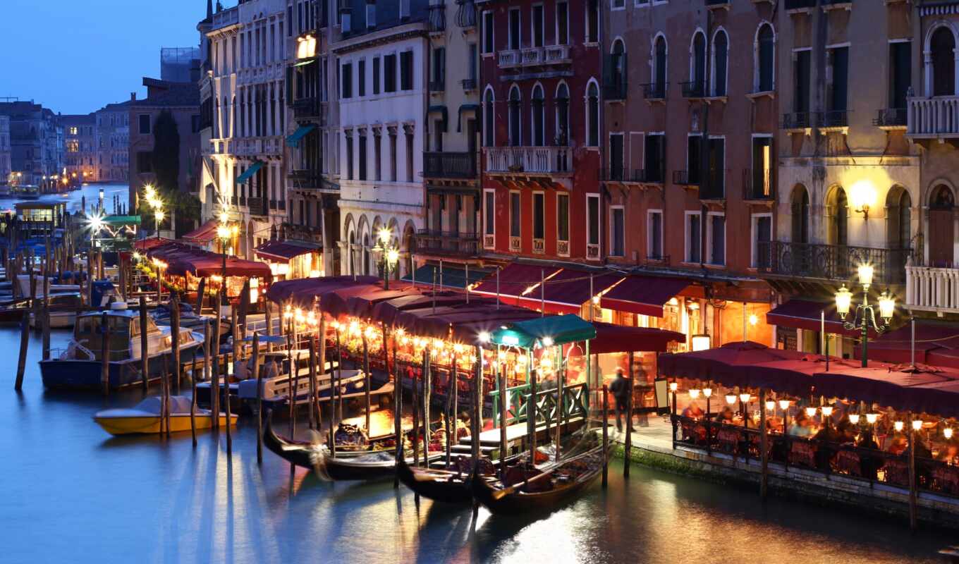 at home, channel, venice, canal, italian, grand, italy, italy, Venice, rent, gondolas