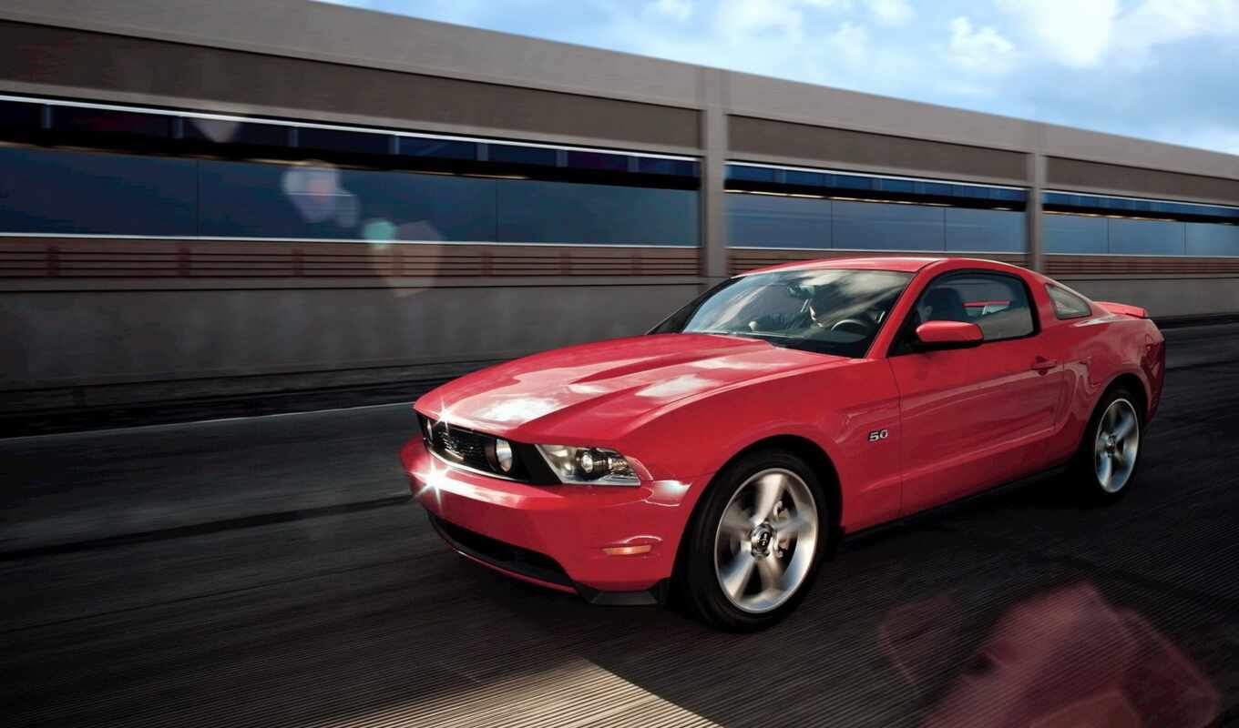 red, auto, ford, mustang, shelby, speed, cool, gt500