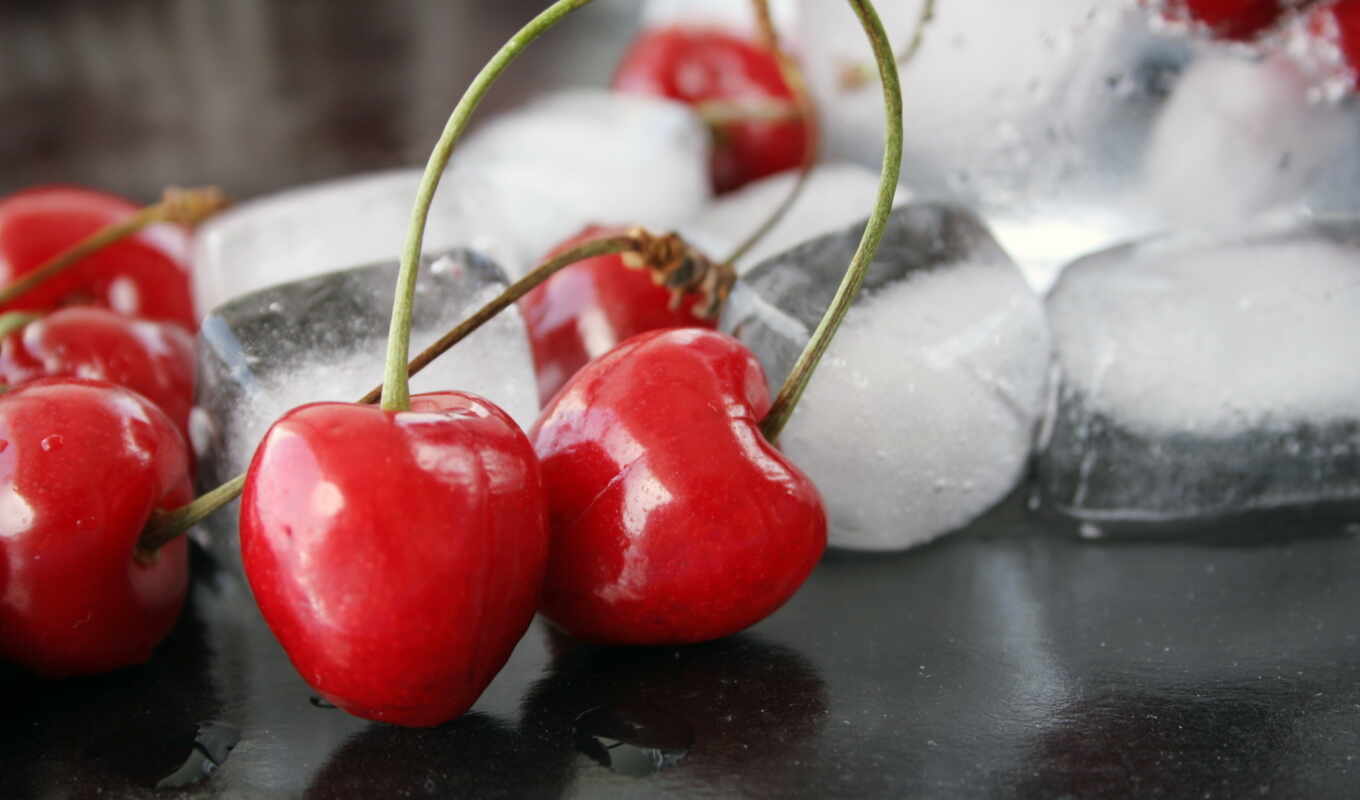 meal, cherry, table