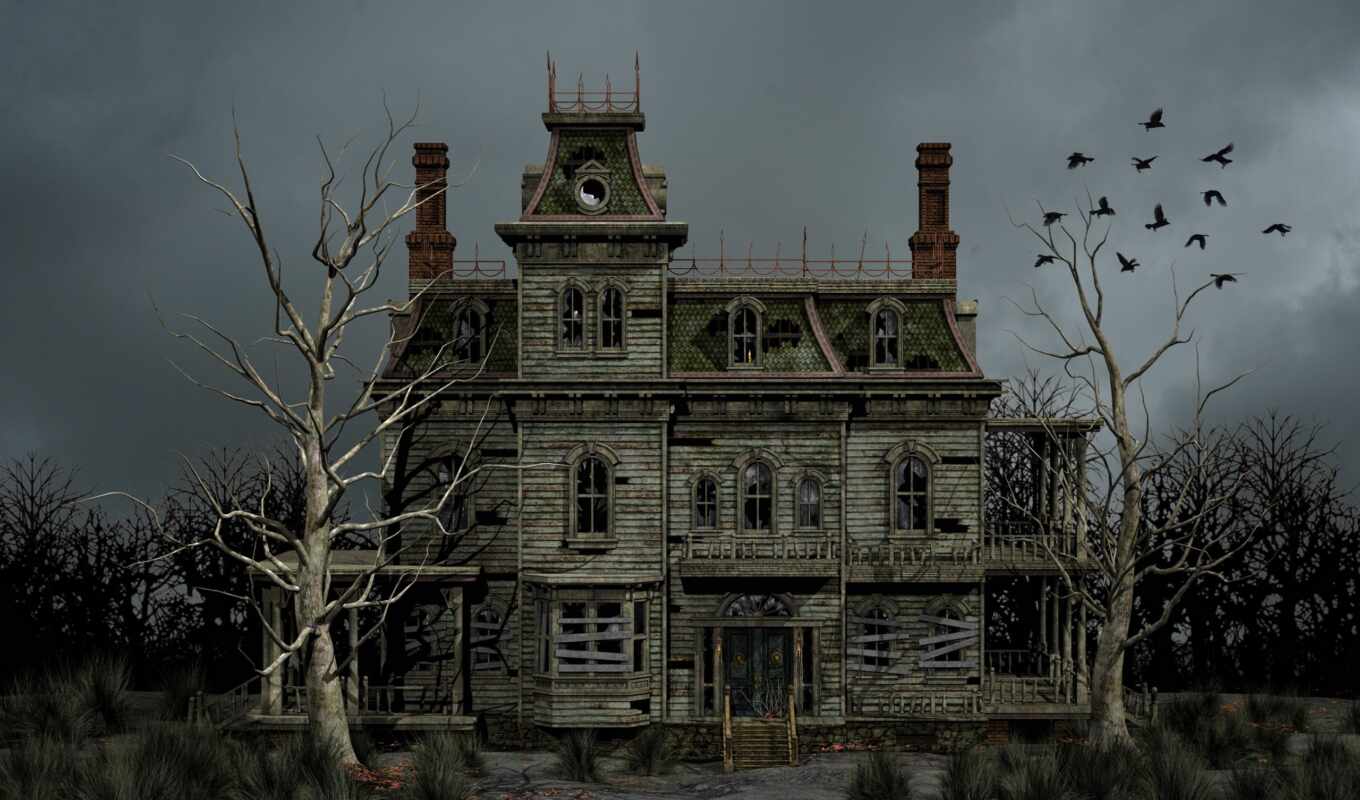 house, terror, assombrada