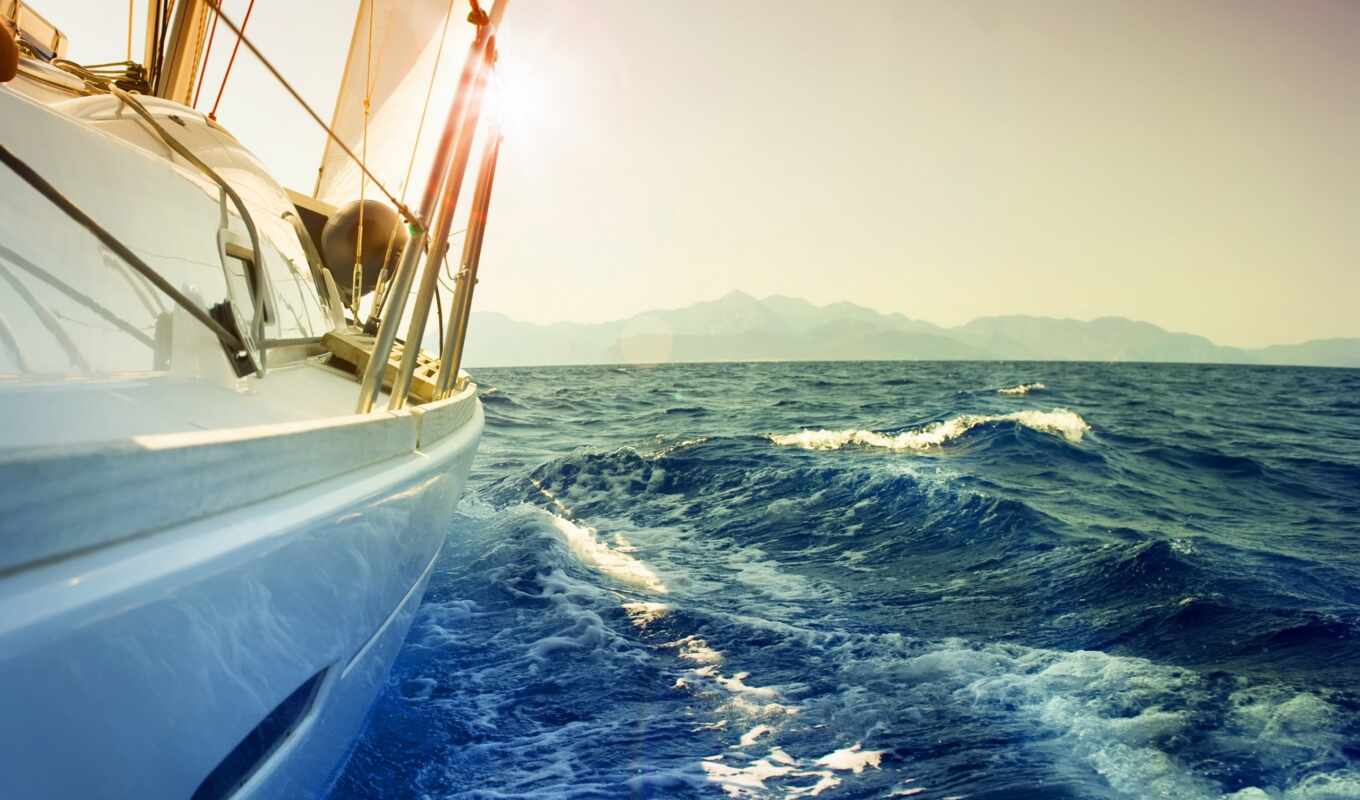 water, море, ветер, настроение, bay, яхта, waves, катера, sail, яхты, стоковое