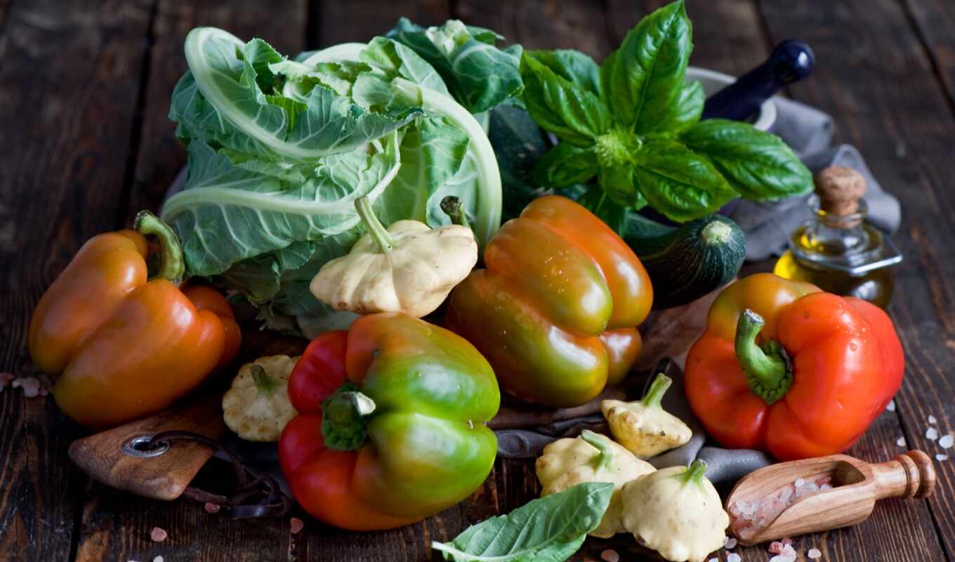 meal, picture, garden, tomatoes, pepper, garlic, indoor, sausage, herb