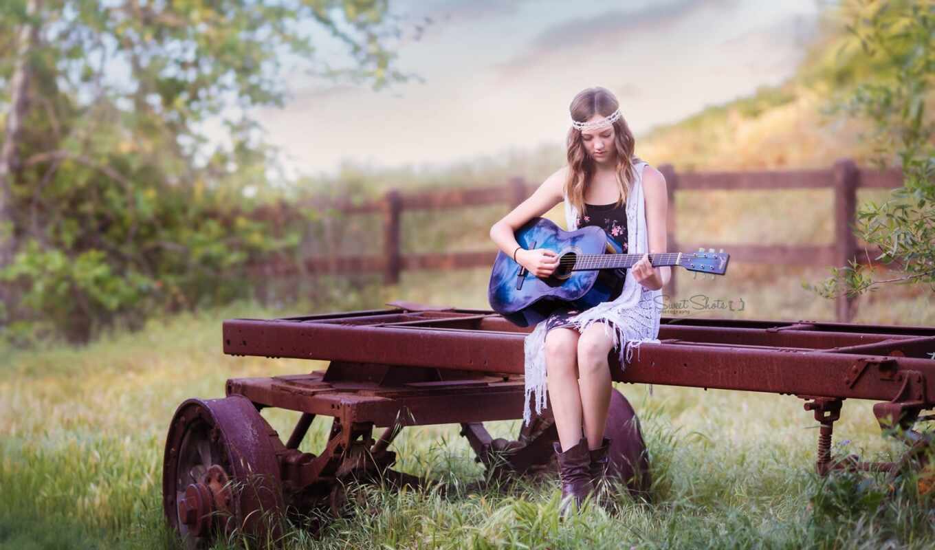 фото, музыка, девушка, фотограф, гитара, portrait, live, sarah, старший, jenkin