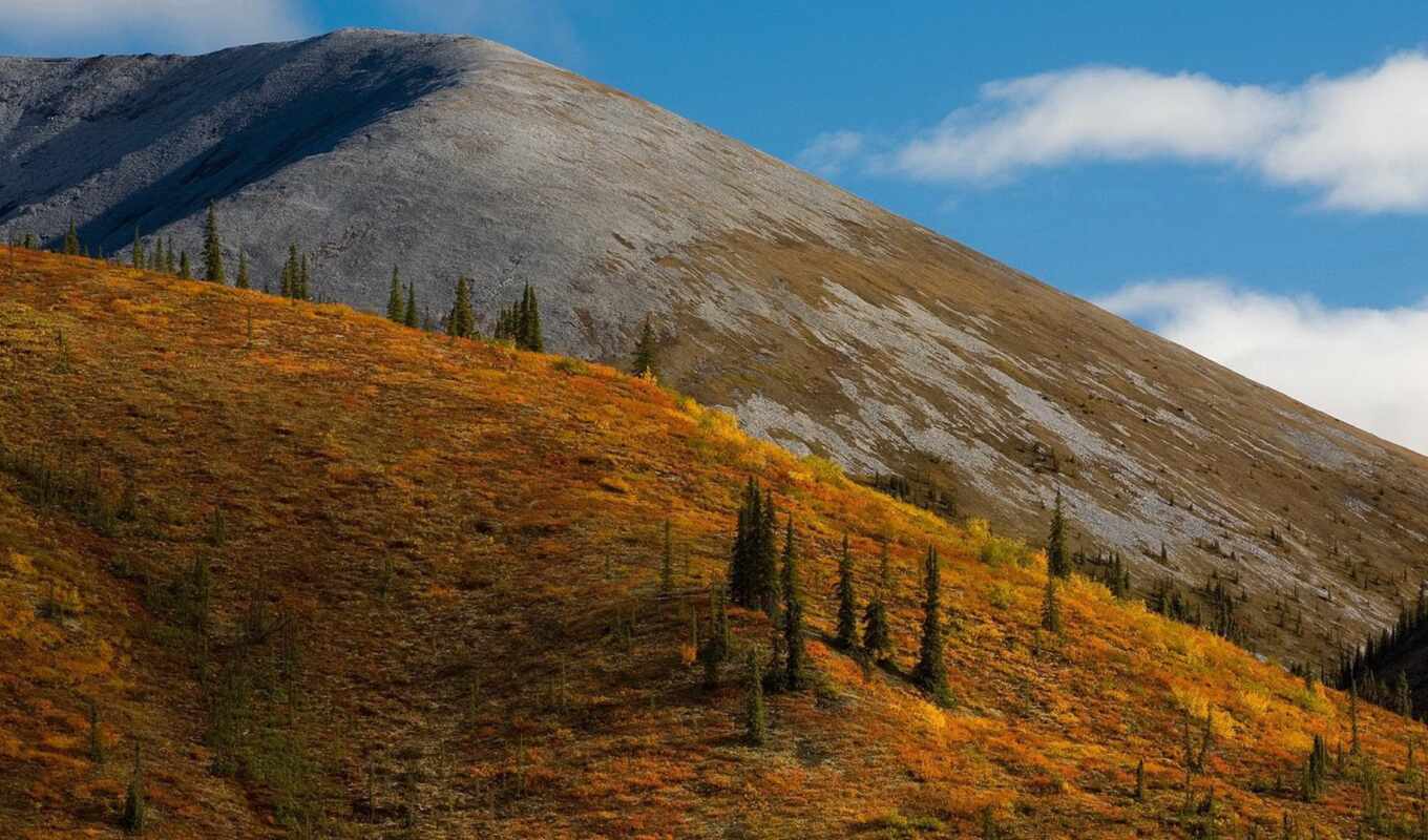 природа, гора, landscape, осень, hill