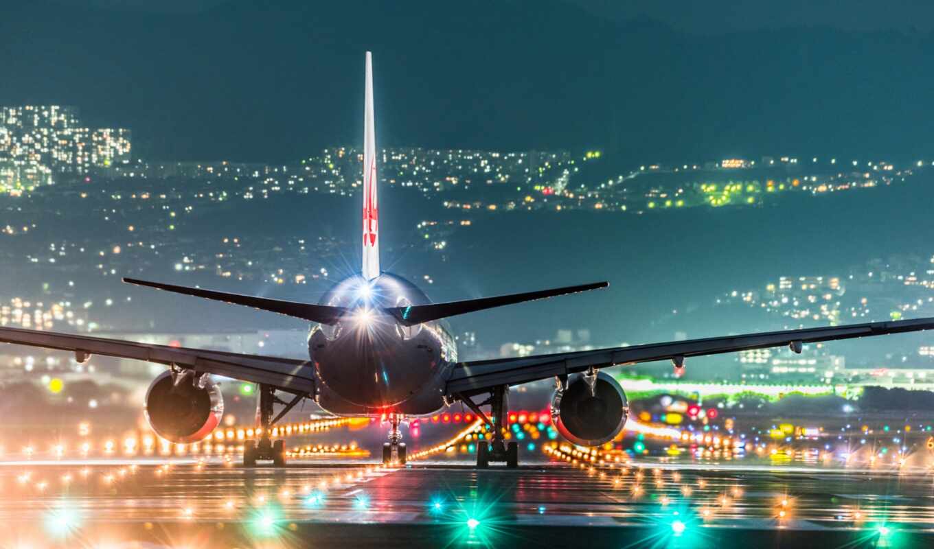 collection, plane, aircraft, airport, lights, pictures, japanese, airport, desktopwallpape, osaka