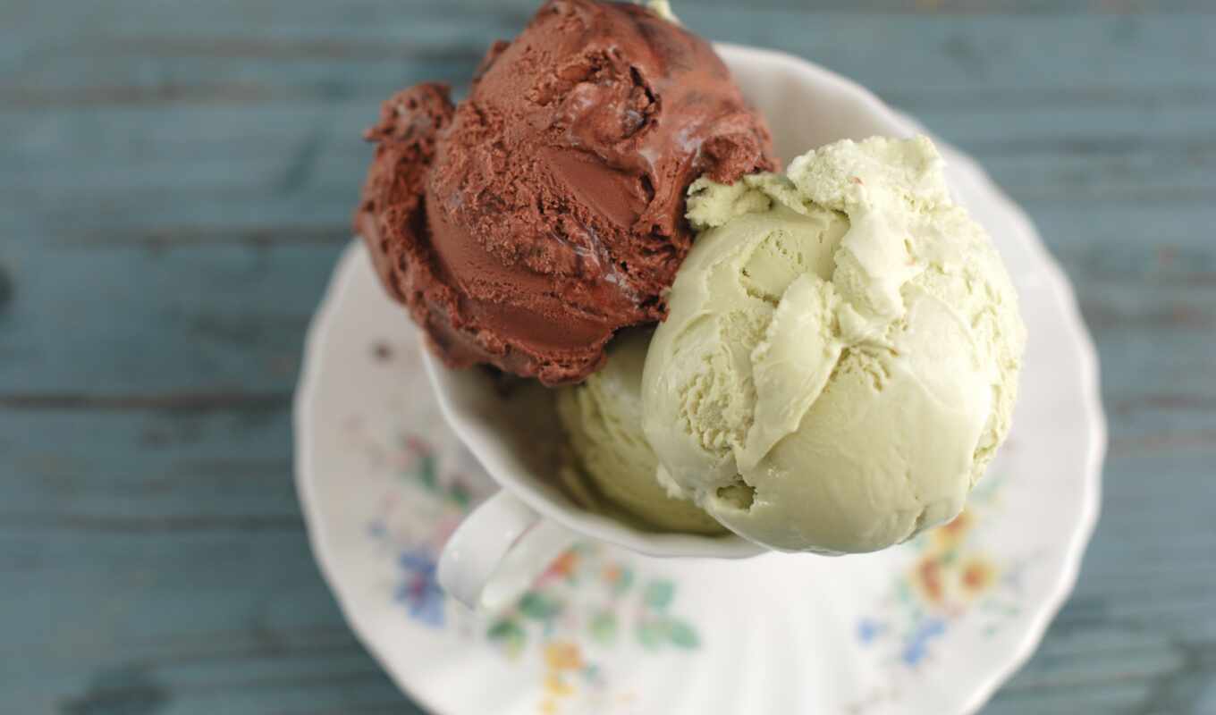 female, chocolate, ice cream, pistachio