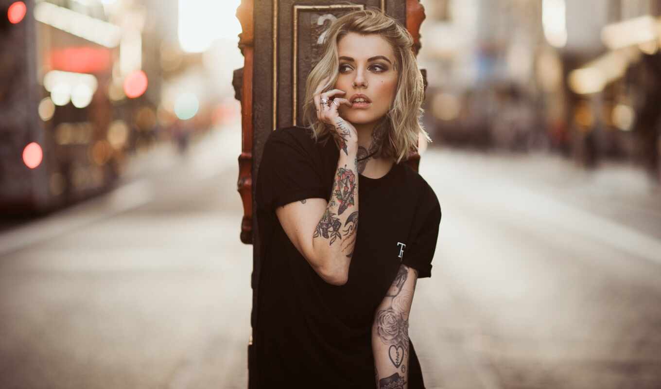 view, girl, hot, tattoo, piercing, which, human, care, tat, idea, mytischi