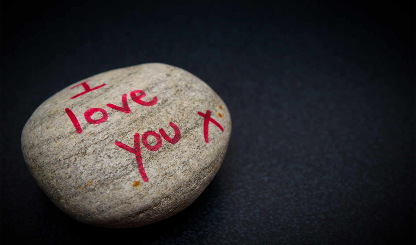 you, love, full, надпись, rock, stone, days, valentines, признание