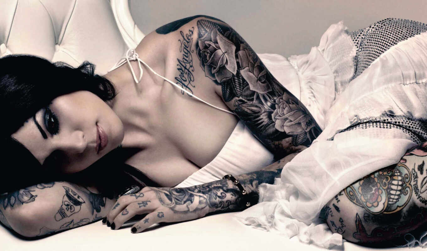 girl, tattoo, beautiful, tat, sleeve