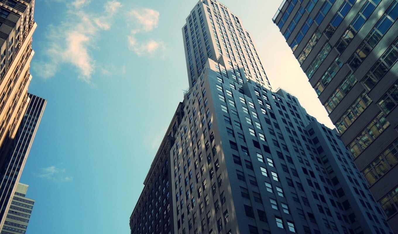 building, new, york, the skyscraper