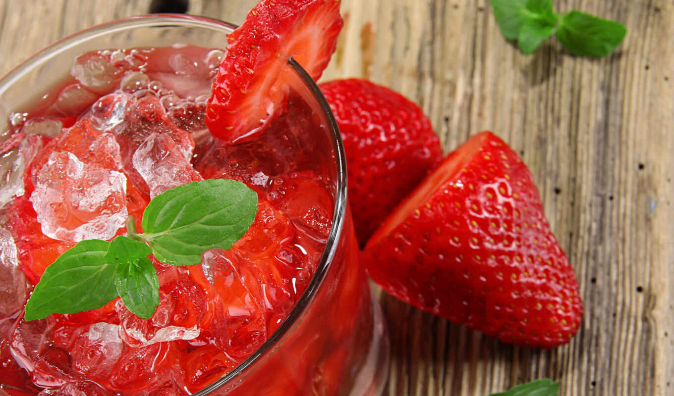 log, strawberry, drinks, recipe, strawberries, mojito, ingredients, strawberries, wopoint