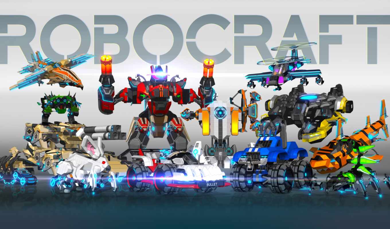 robot, game, robocraft