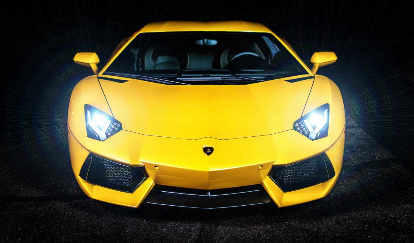 car, aventador, korobok