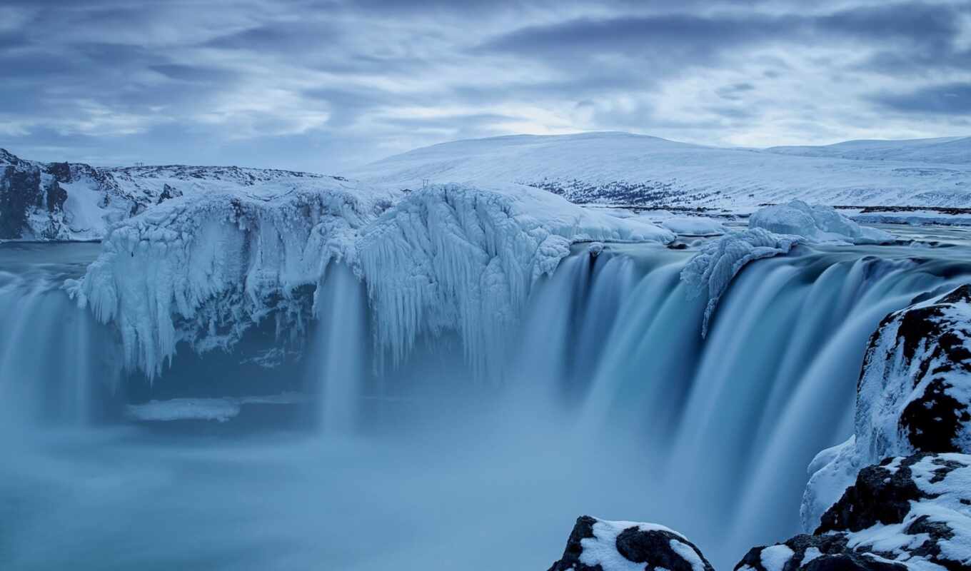страны, country, водопад, iceland, исландии, climate, ледяная, godafoss