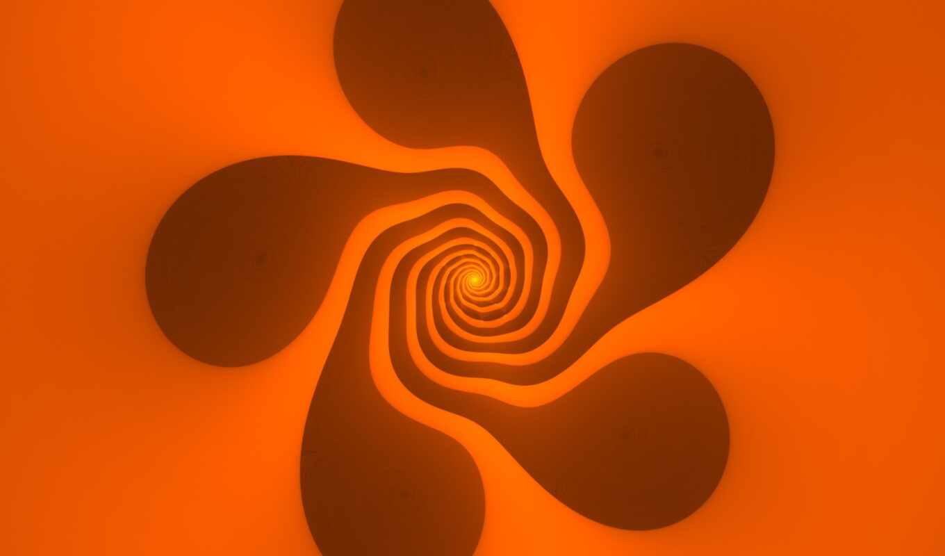 art, abstract, оранжевый, permission