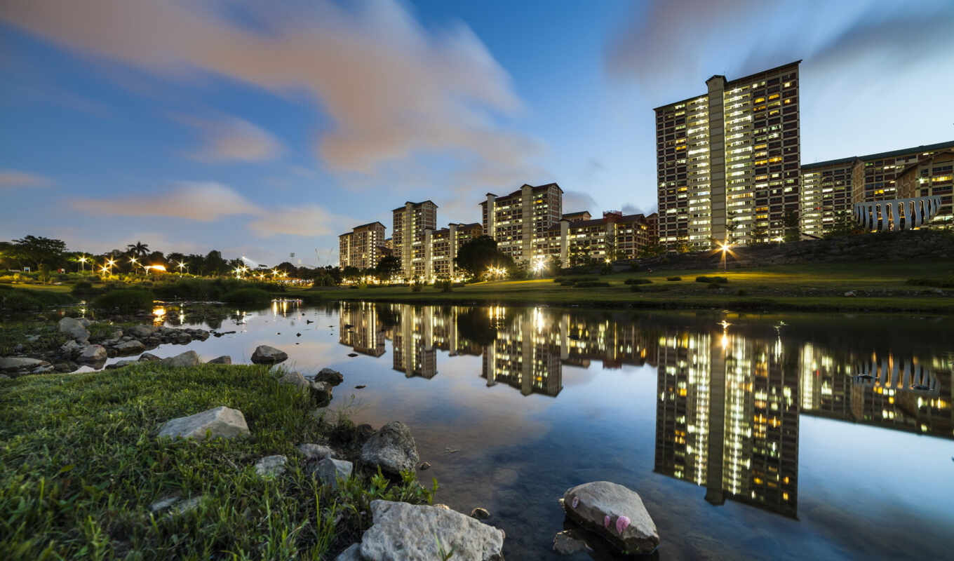 reflection, singapore