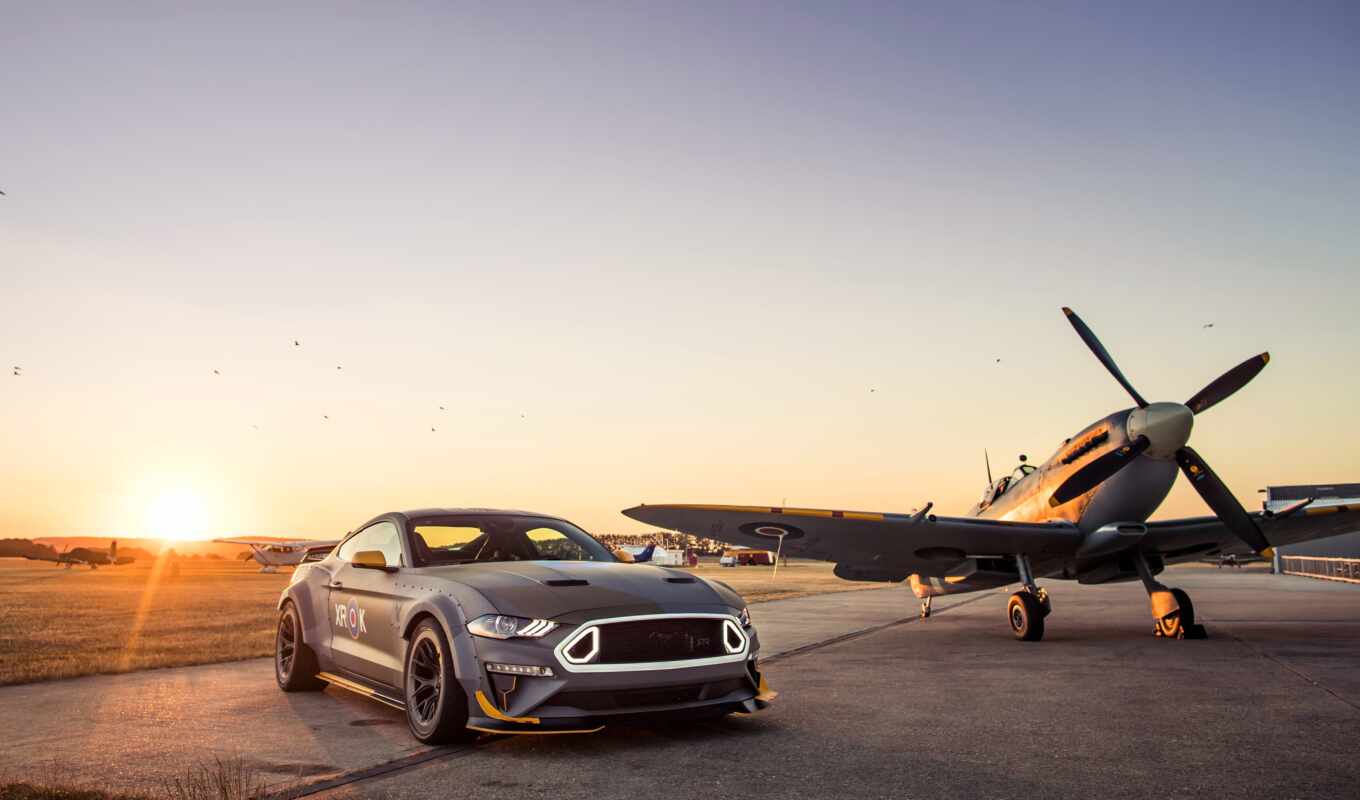 carbon fiber, body, wide, ford, mustang, orlan, kit, fibre, squadrons