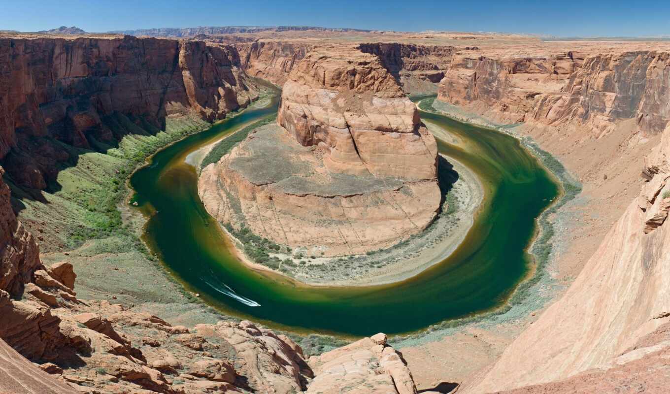 USA, eng, river, colorado, canyon, canyon, arizona, horseshoe, the river, grand, russian