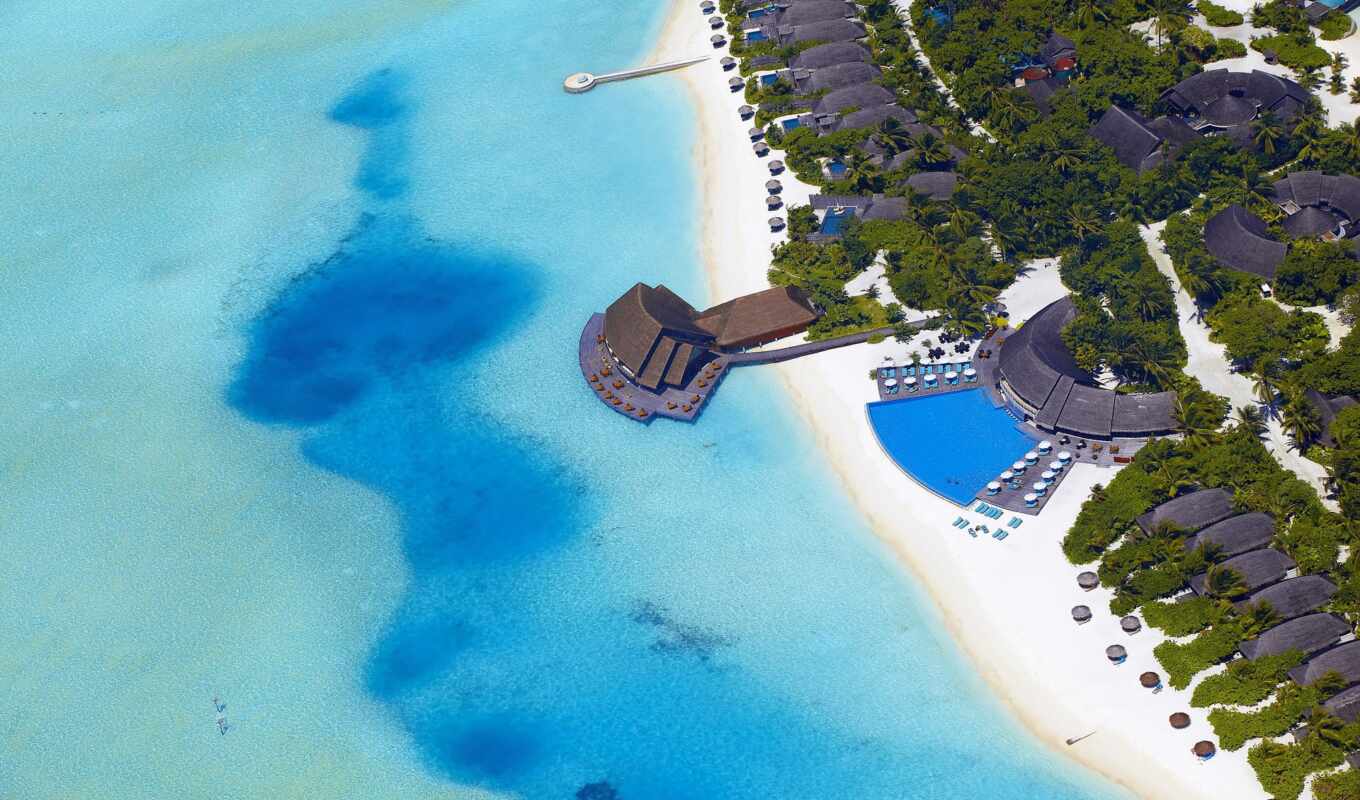 nature, resort, maldive