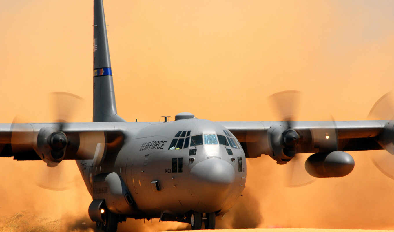 picture, picture, plane, with lock, landing, hercules, dust