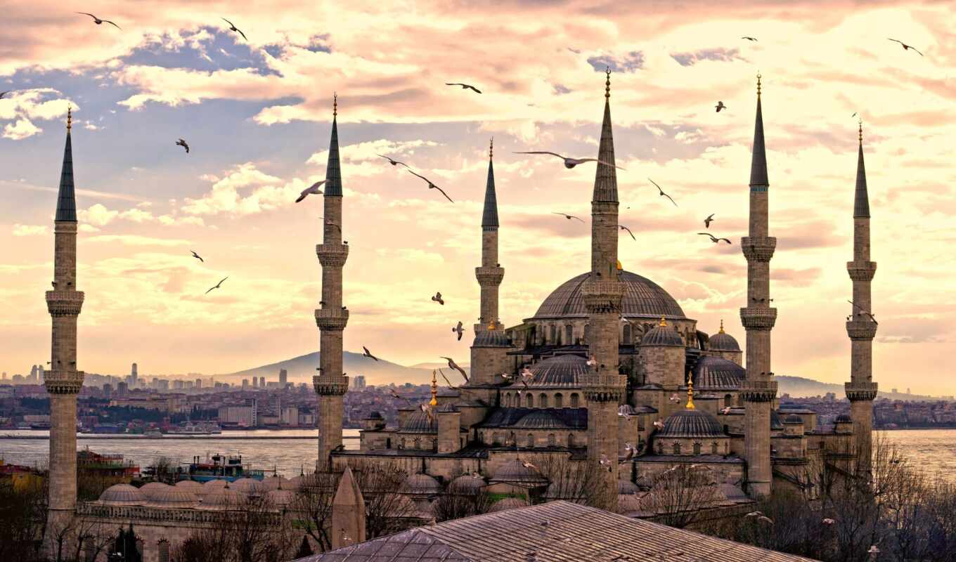 город, turkey, mosque, istanbul, султанахмет