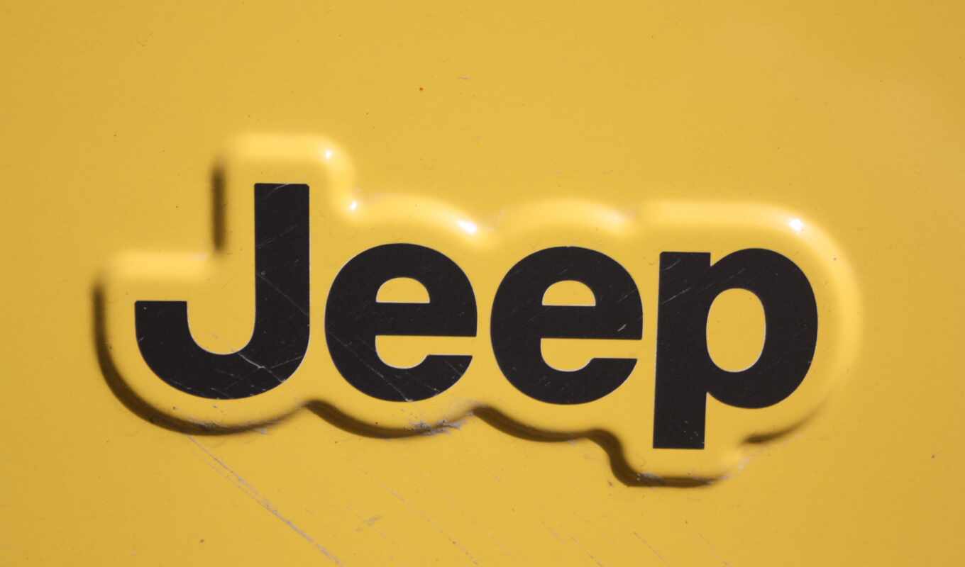 logo, jeep, otra
