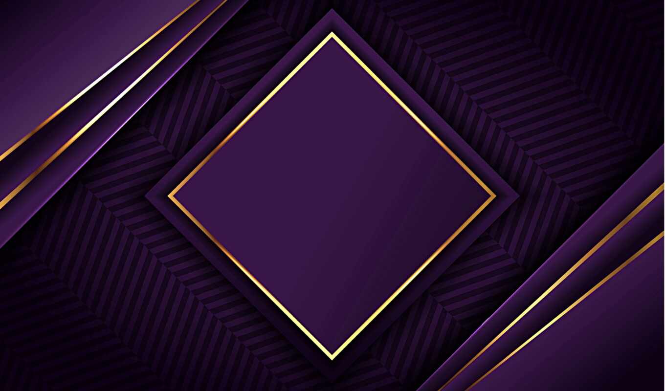вектор, purple, золотистый, шаблон, luxury, gold, illustration