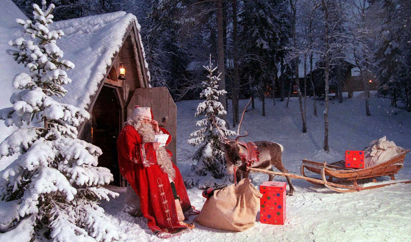new, год, санта, christmas, финляндии, финляндию