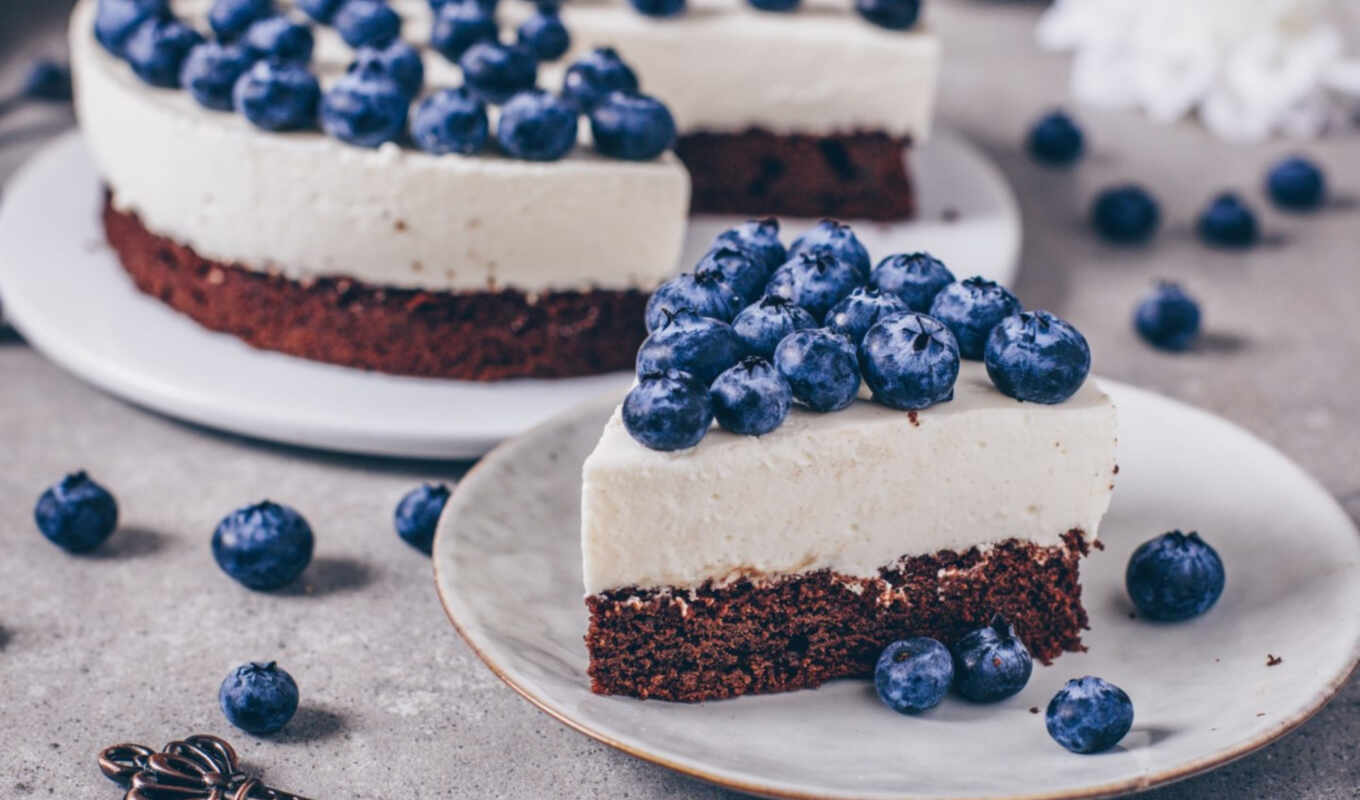 base, chocolate, dessert, blueberries, cheesecake, vegan