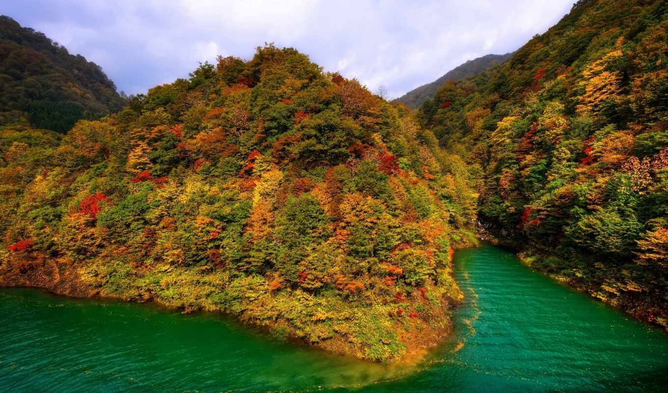 lake, house, japanese, autumn, tokyo, scenery, megapolis, Japan, Tokyo
