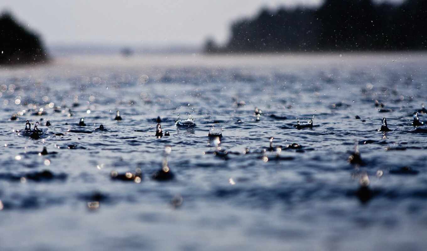 drop, rain