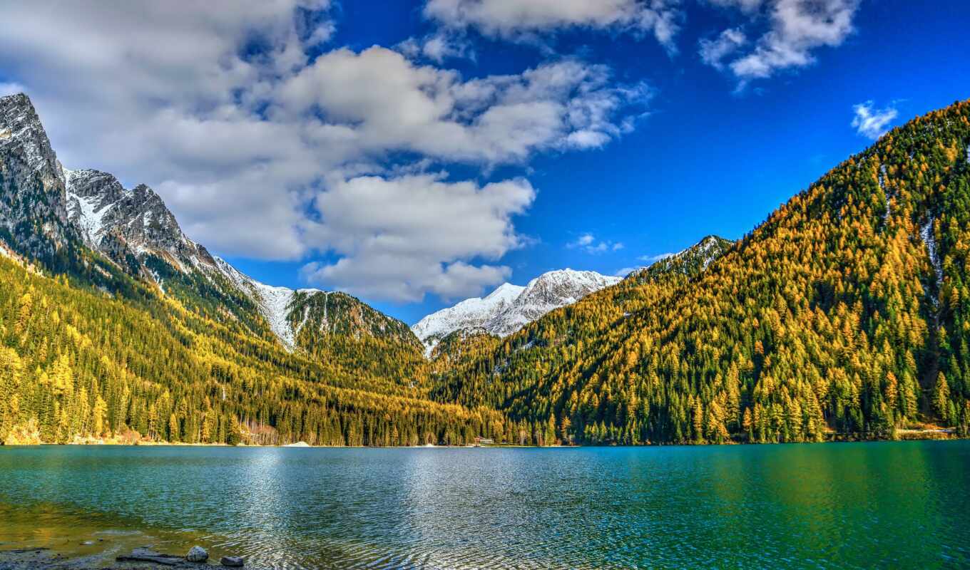 lake, mountain, gallery, the alps, italy, rare, anterselva