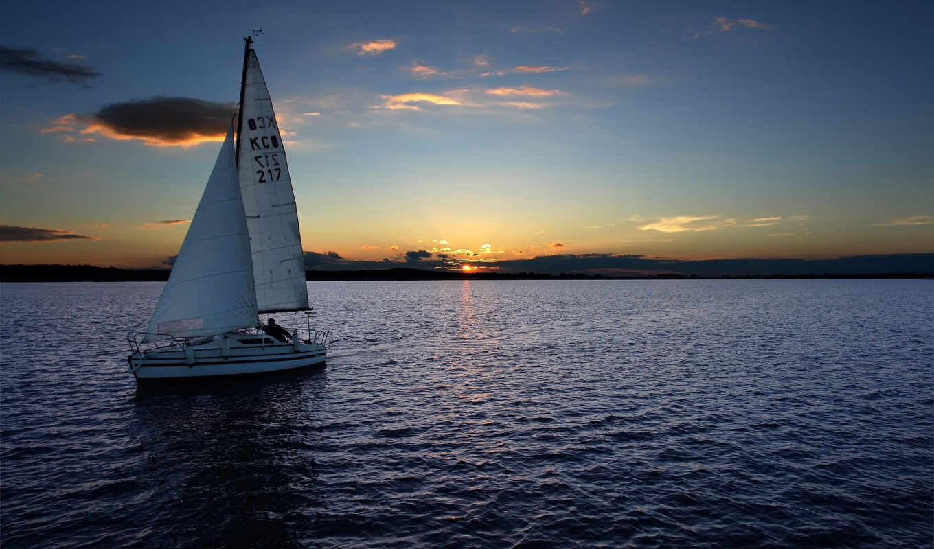 sunset, beautiful, day, yacht, sailing, yachts, yacht