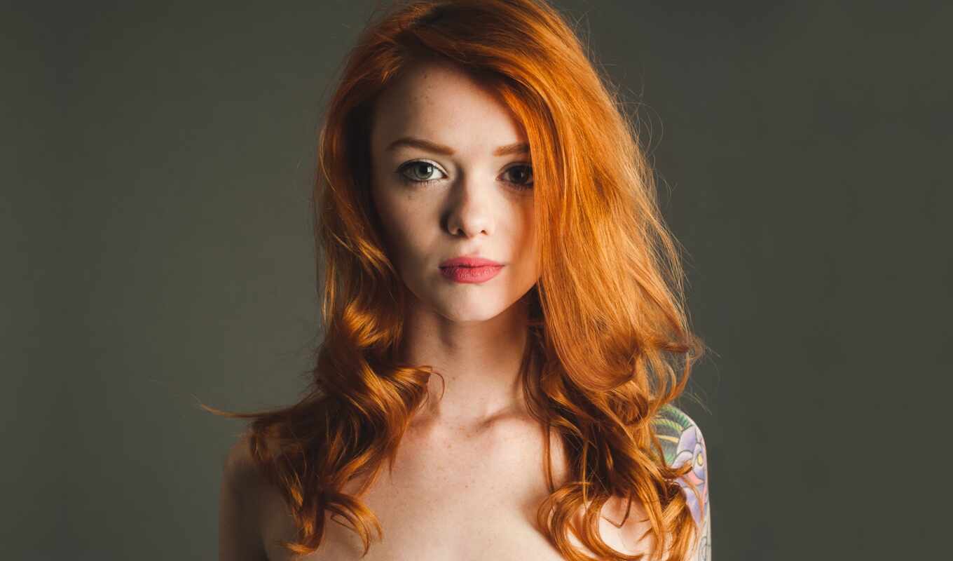 view, girl, red, model, julie, redhead, kennedy