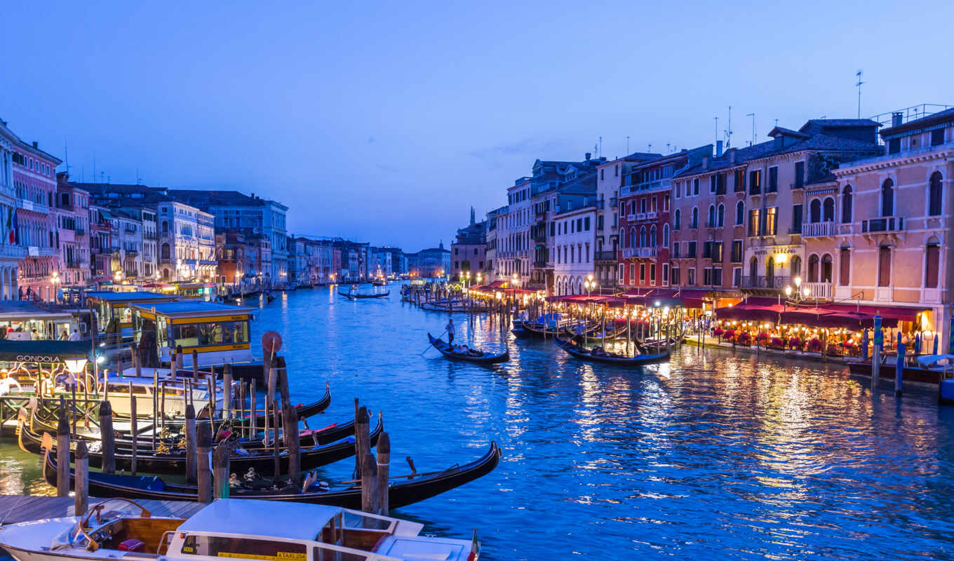 channel, water, canal, Venice
