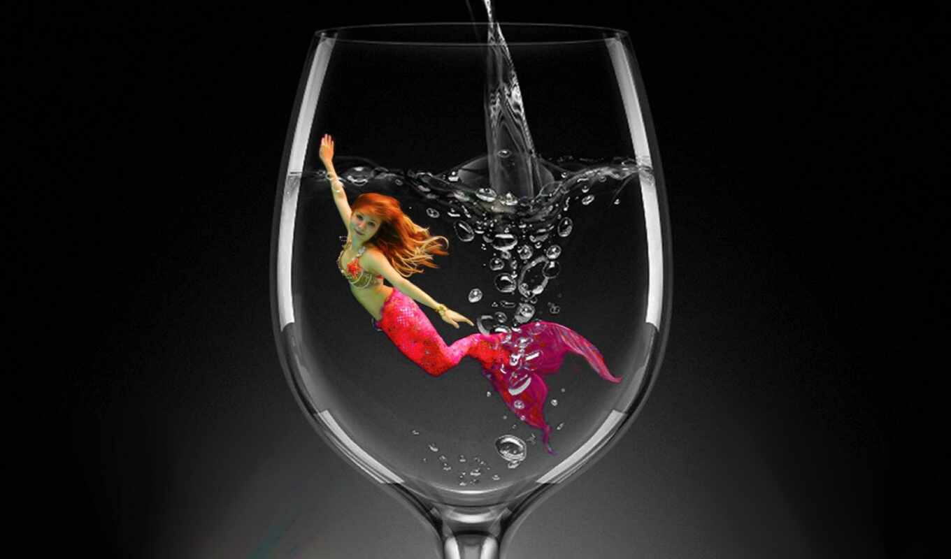 desktop, glass, free, passing, which, mermaid, images