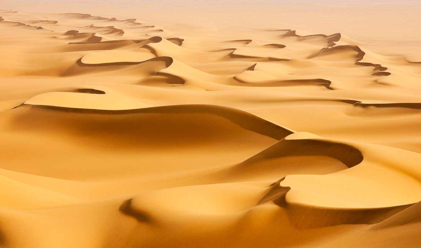 пустыня, песчаный, dune, бархан, funart, kartinkin
