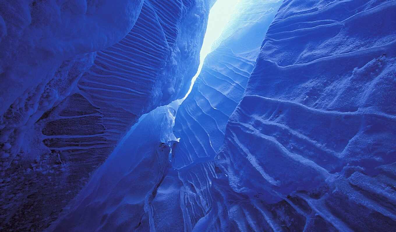 ice, cave