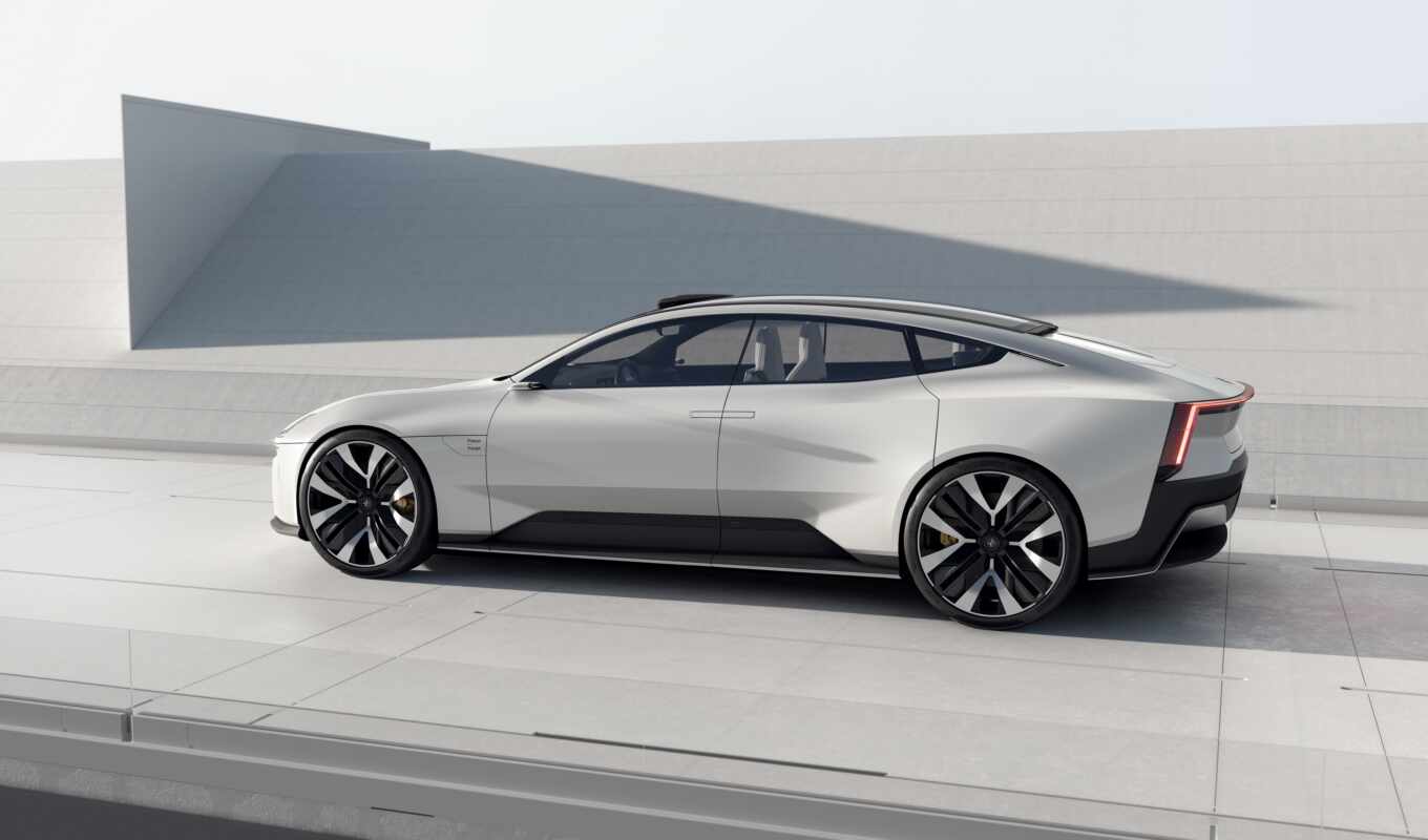 new, car, показать, company, concept, будущее, swedish, polestar, precept