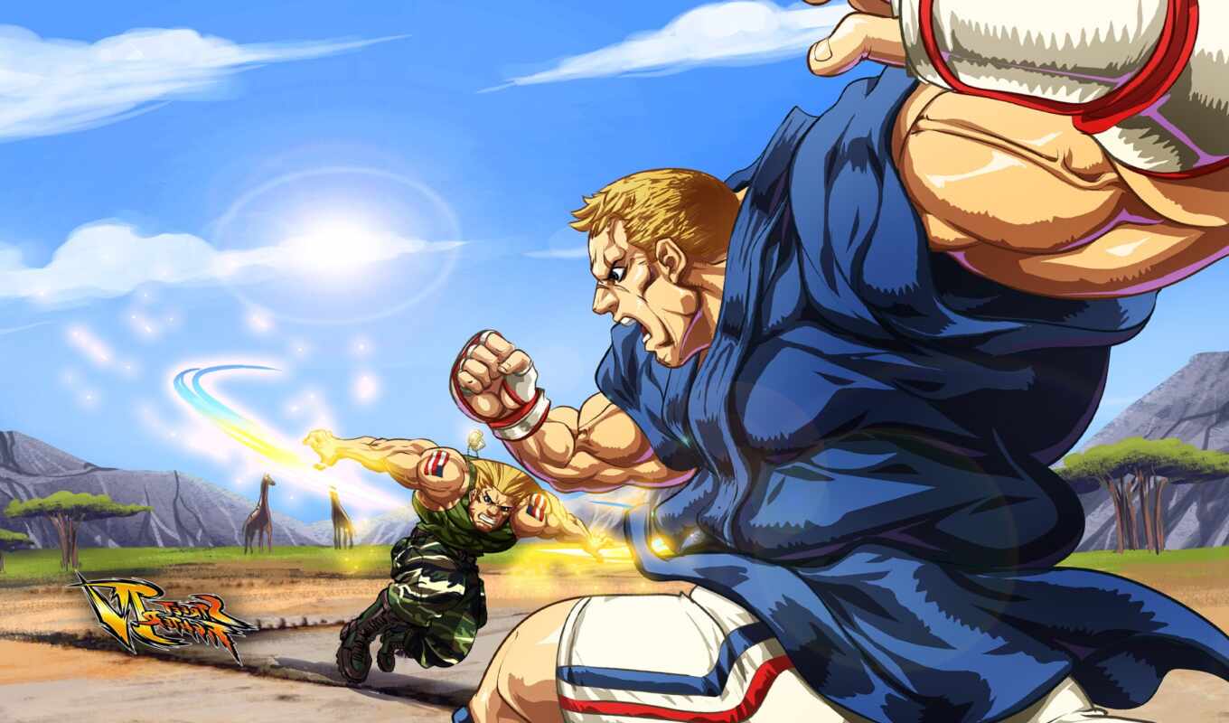 game, the fighter, anime, street, screenshot, kwallpaper