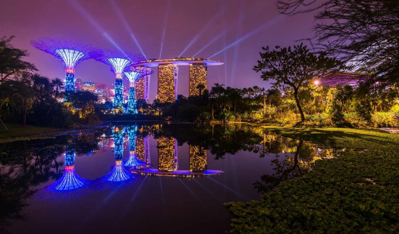 ночь, singapore