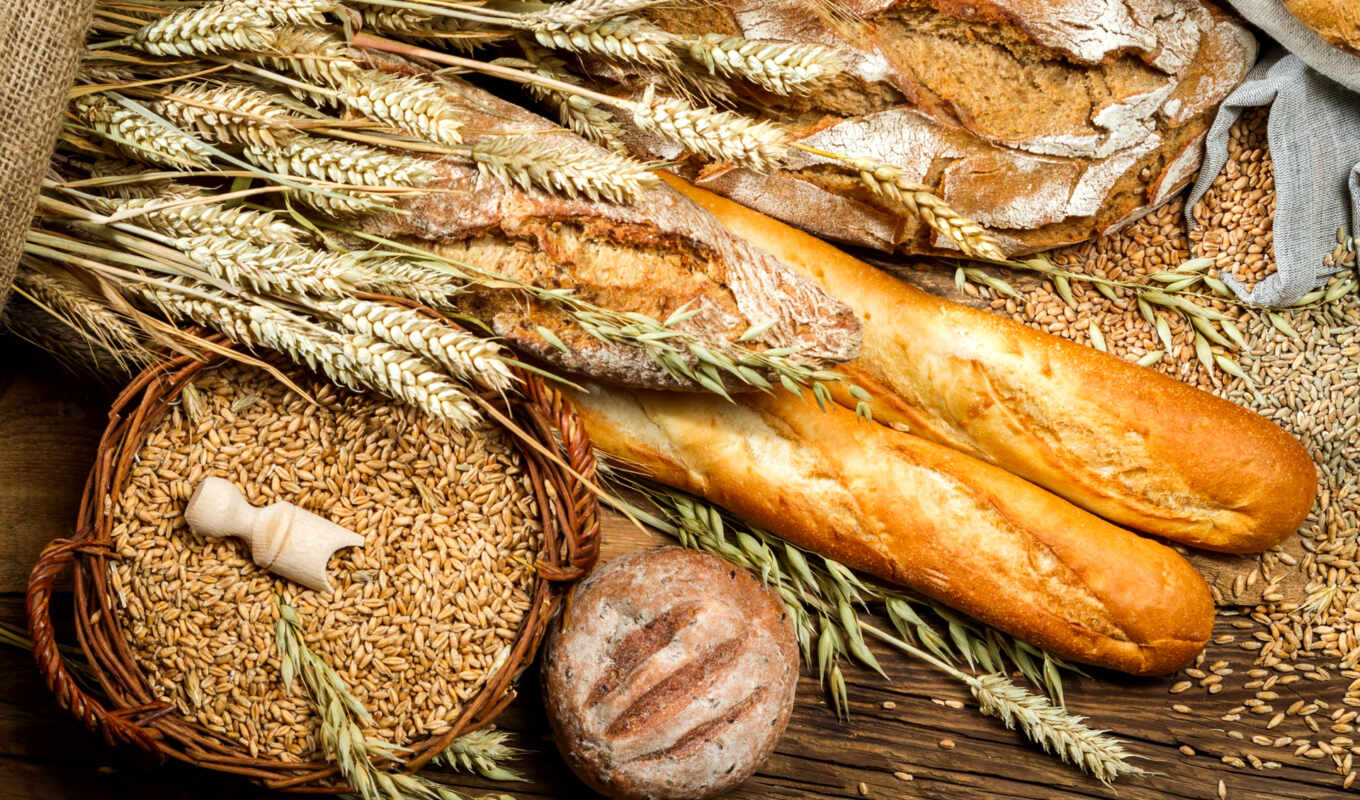 серьги, хлеб, рецепт, пшеница, багет, millet