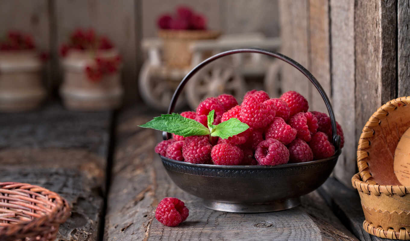 still, table, life, raspberry, superior, canvas, berry, still-life, dishes, framboise