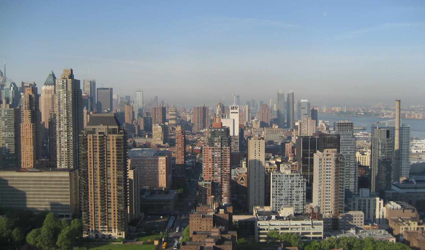 город, cityscape, skyline, площадь, горизонт, башня, urban, build, york, небоскрёб, rare