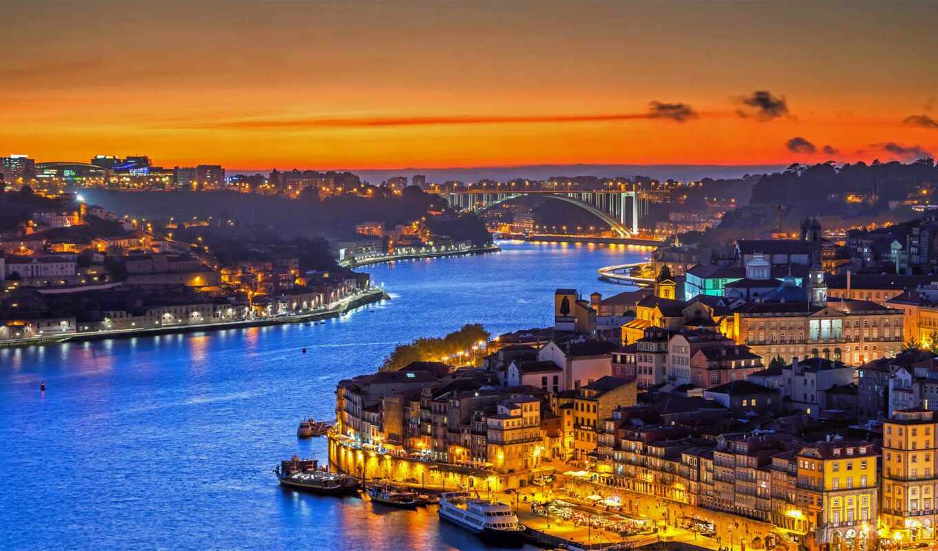 city, even, portugal, port