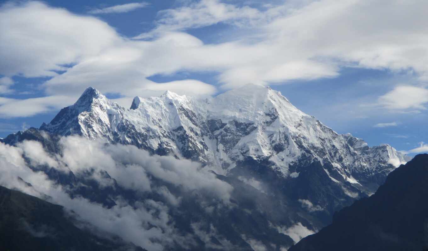 nature, mountain, landscape, nepal, gosaikunda